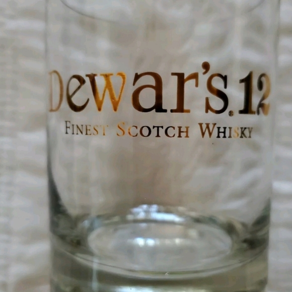 Set of 2 Dewar's 12 Finest Whiskey Gold Label Highball Glasses Pre-owned - Picture 3 of 5